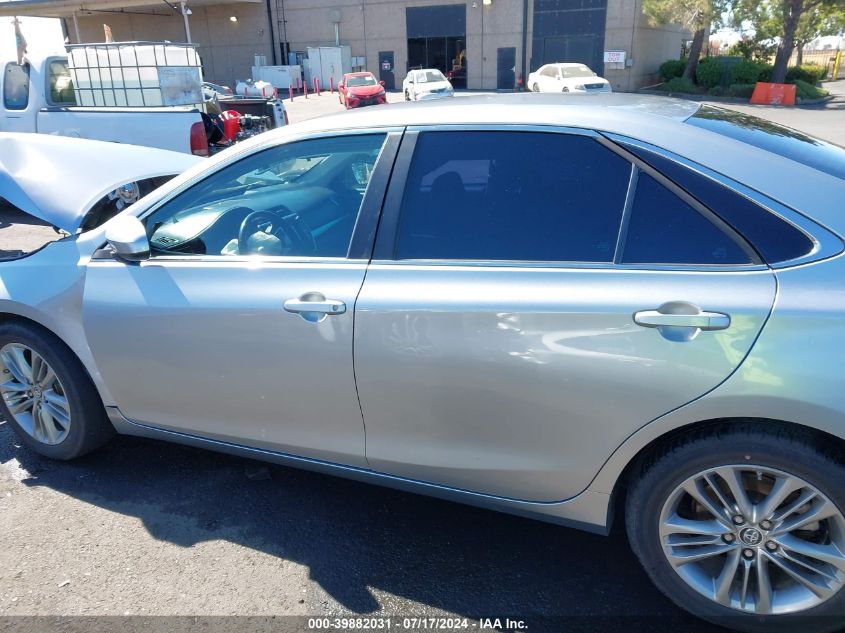 2015 Toyota Camry Se VIN: 4T1BF1FK7FU058660 Lot: 39882031