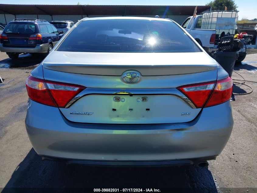 2015 Toyota Camry Se VIN: 4T1BF1FK7FU058660 Lot: 39882031