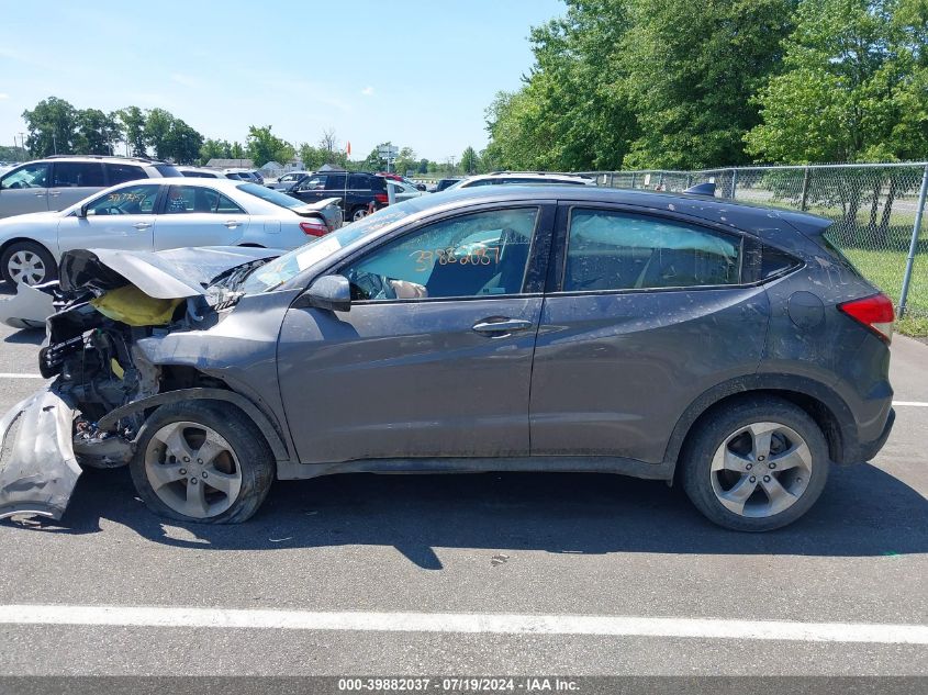 2020 Honda Hr-V Awd Lx VIN: 3CZRU6H37LM722557 Lot: 39882037