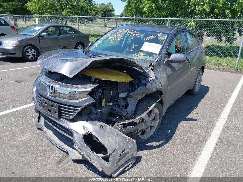 2020 Honda Hr-V Awd Lx VIN: 3CZRU6H37LM722557 Lot: 39882037