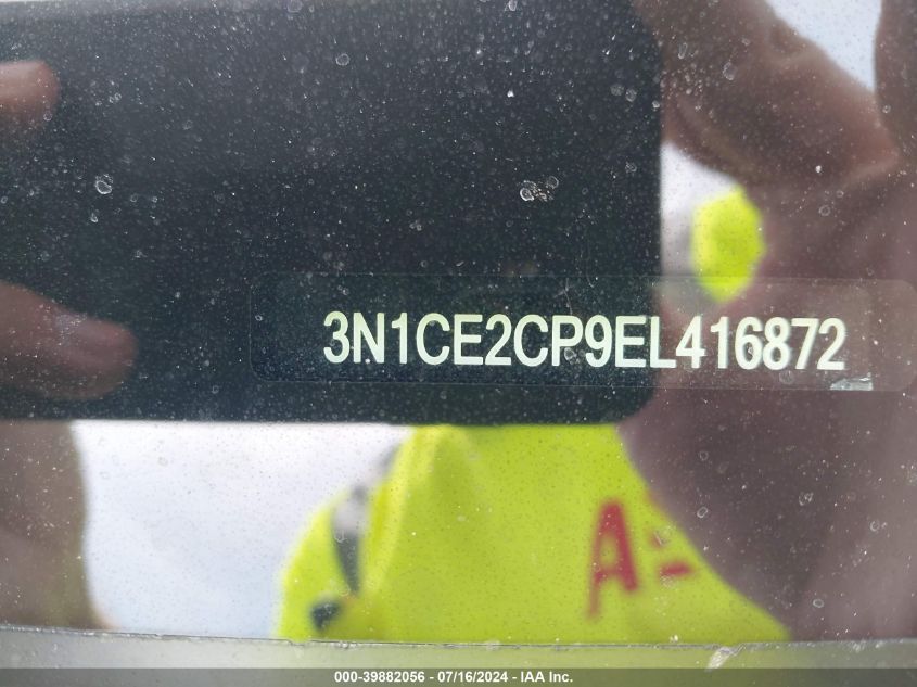 2014 Nissan Versa Note Sv VIN: 3N1CE2CP9EL416872 Lot: 39882056