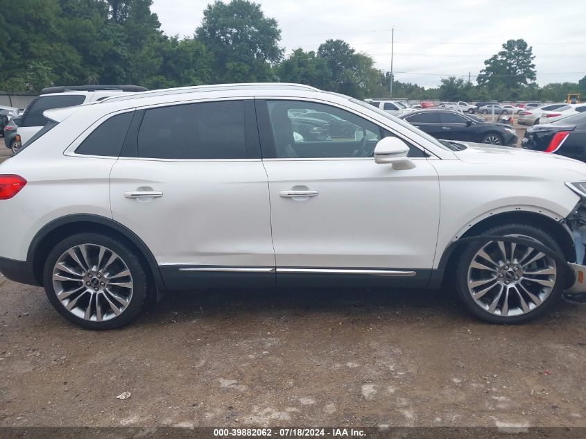 2016 Lincoln Mkx Reserve VIN: 2LMTJ6LR8GBL77420 Lot: 39882062