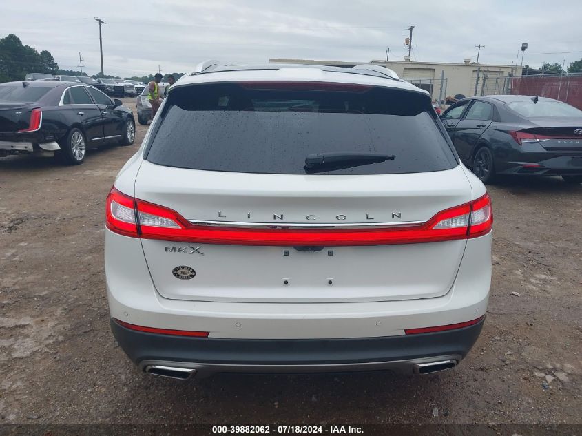 2016 Lincoln Mkx Reserve VIN: 2LMTJ6LR8GBL77420 Lot: 39882062