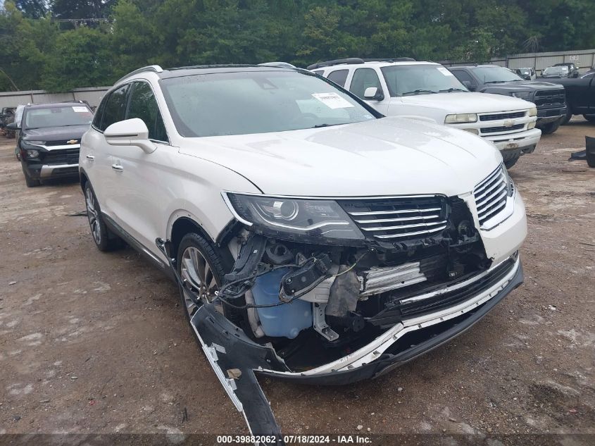 2016 Lincoln Mkx Reserve VIN: 2LMTJ6LR8GBL77420 Lot: 39882062
