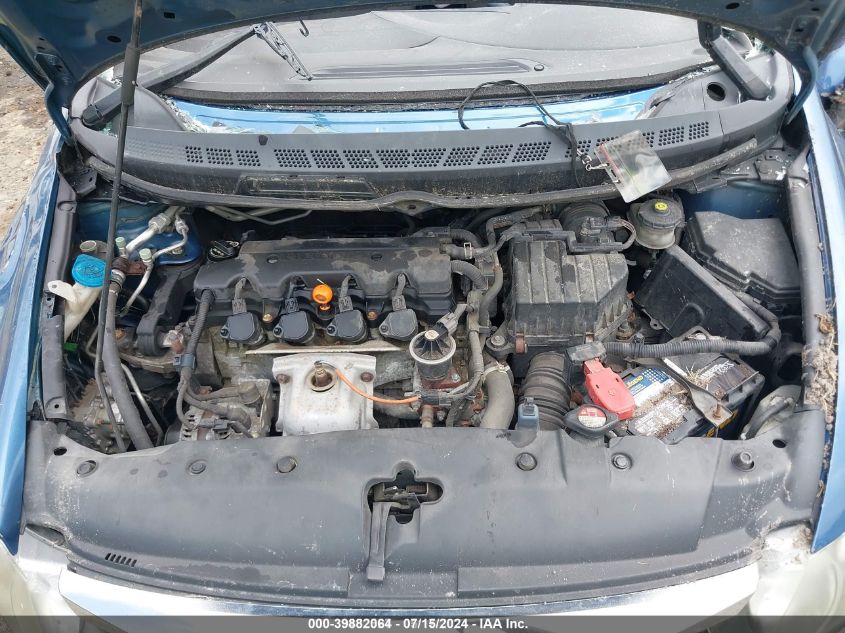 2009 Honda Civic Lx VIN: 2HGFA16539H366920 Lot: 39882064