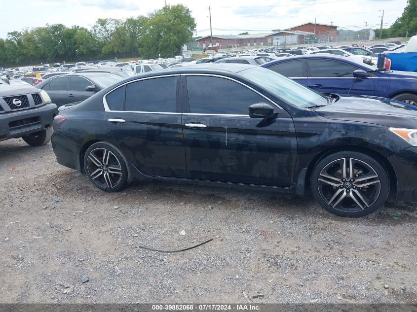 1HGCR2F56GA074465 2016 Honda Accord Sport