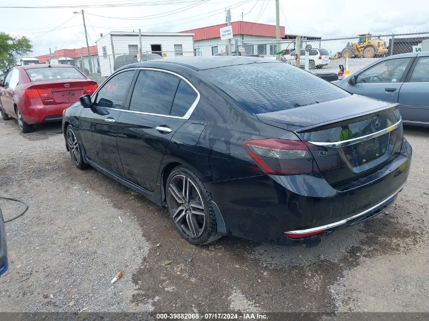 1HGCR2F56GA074465 2016 Honda Accord Sport