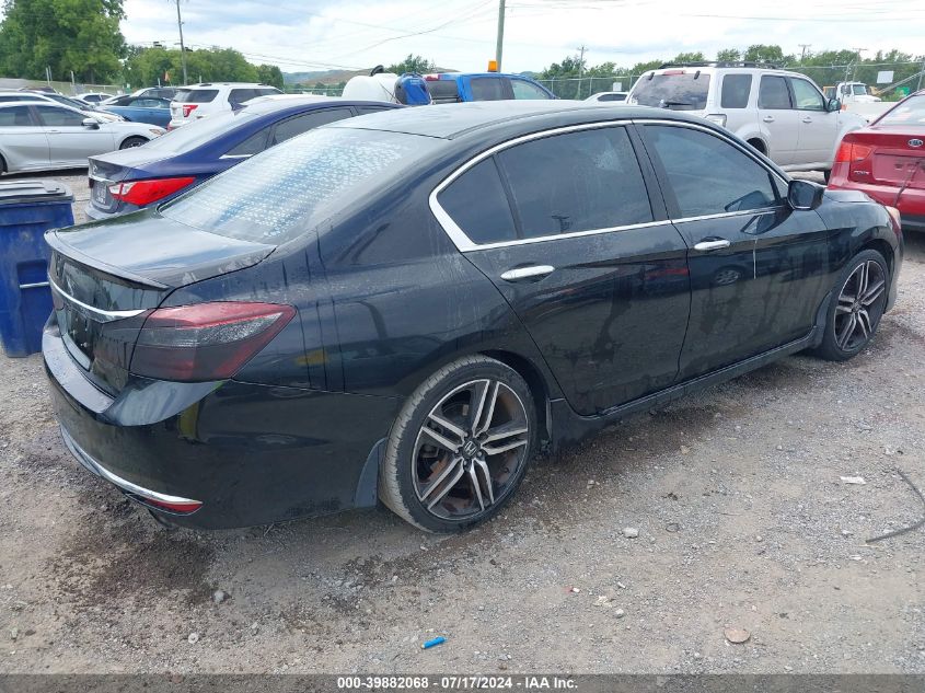 1HGCR2F56GA074465 2016 Honda Accord Sport