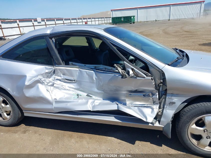 2001 Honda Accord 2.3 Ex VIN: 1HGCG325X1A003620 Lot: 39882069