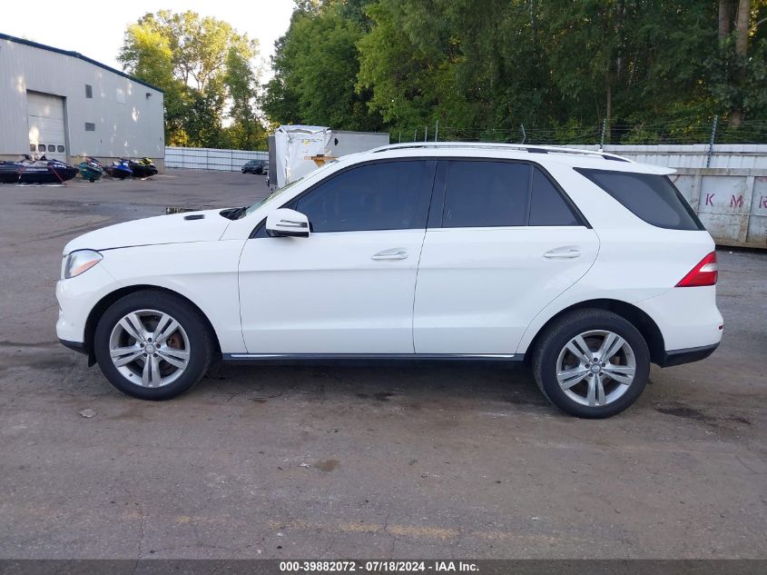 2015 Mercedes-Benz Ml 250 Bluetec 4Matic VIN: 4JGDA0EB7FA490699 Lot: 39882072