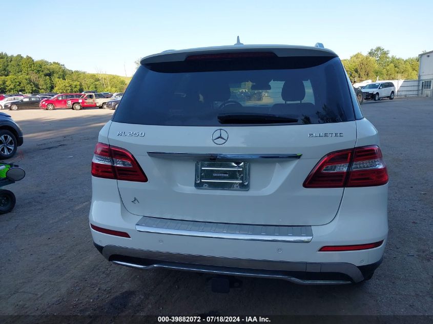 2015 Mercedes-Benz Ml 250 Bluetec 4Matic VIN: 4JGDA0EB7FA490699 Lot: 39882072