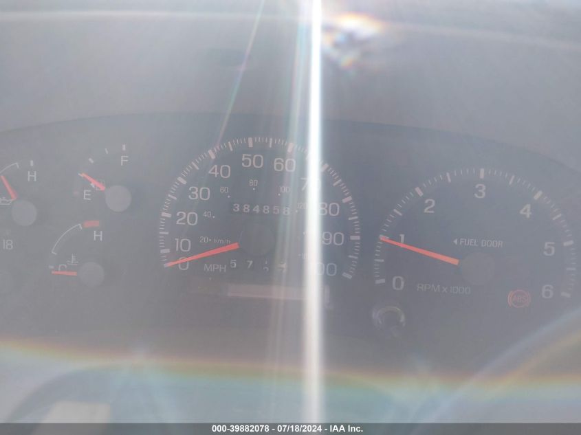 1998 Ford F-150 Lariat/Standard/Xl/Xlt VIN: 1FTZX18W2WNA61962 Lot: 39882078