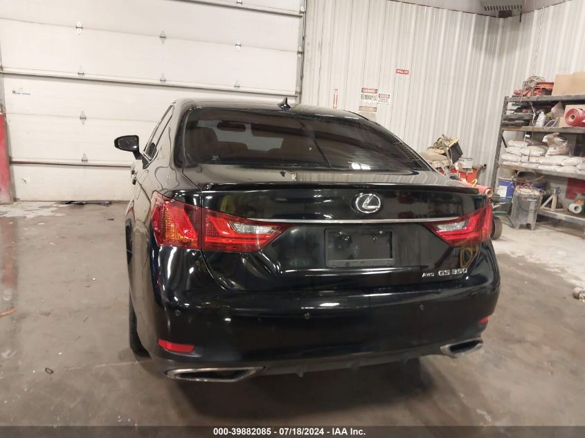 2013 Lexus Gs 350 VIN: JTHCE1BL0D5005444 Lot: 39882085