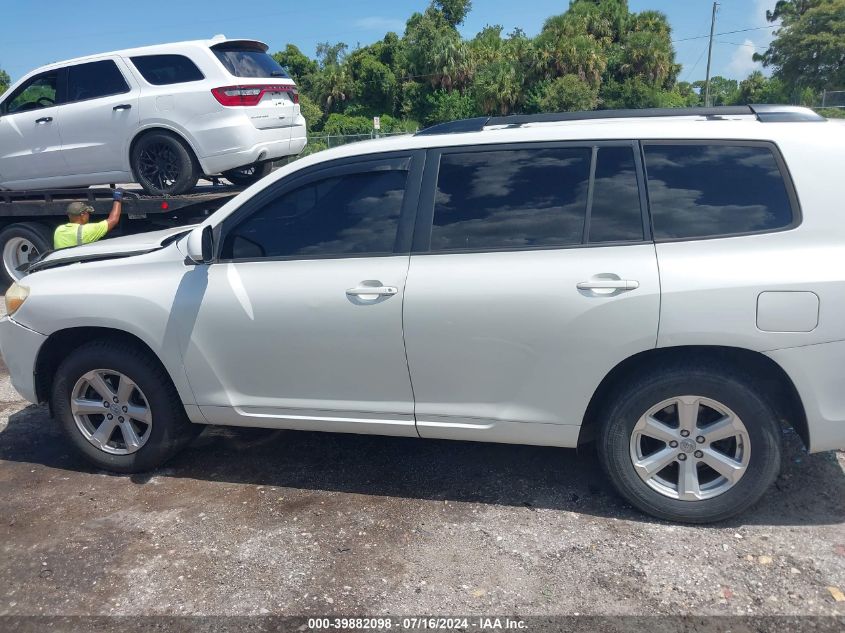 2009 Toyota Highlander VIN: JTEDA41AX92003577 Lot: 39882098