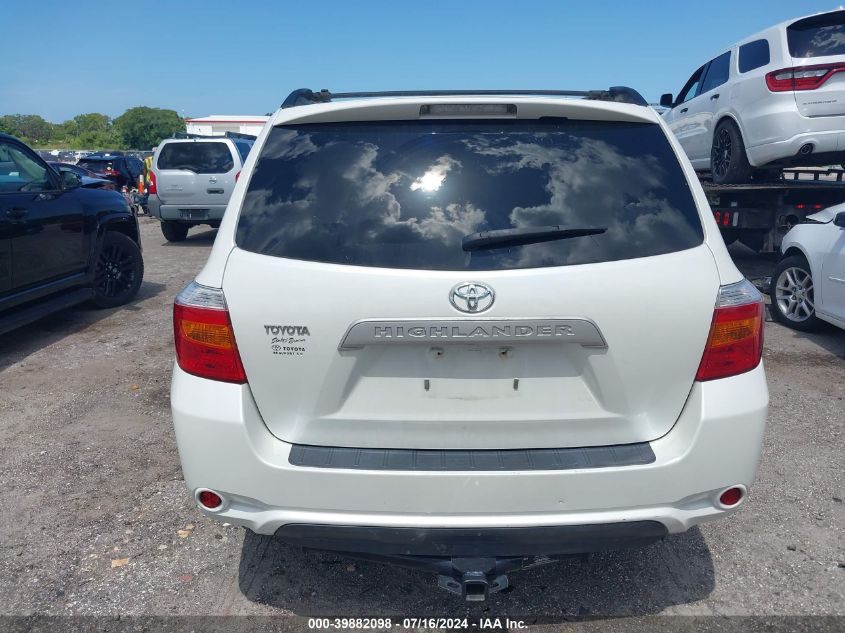 2009 Toyota Highlander VIN: JTEDA41AX92003577 Lot: 39882098