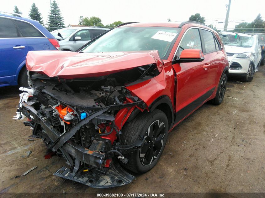 2023 Kia Niro Ev Wind VIN: KNDCR3L12P5016576 Lot: 39882109