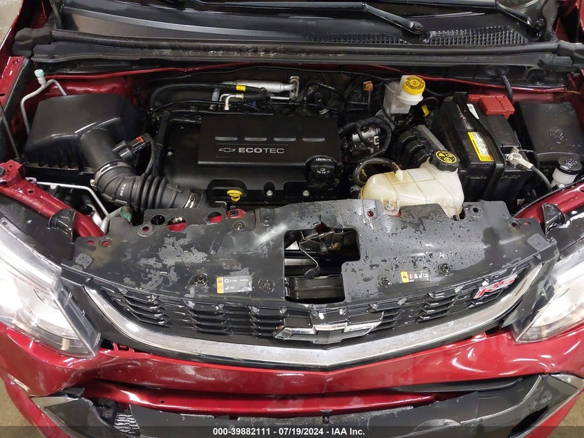 2019 CHEVROLET SONIC LT AUTO - 1G1JD5SB4K4131392