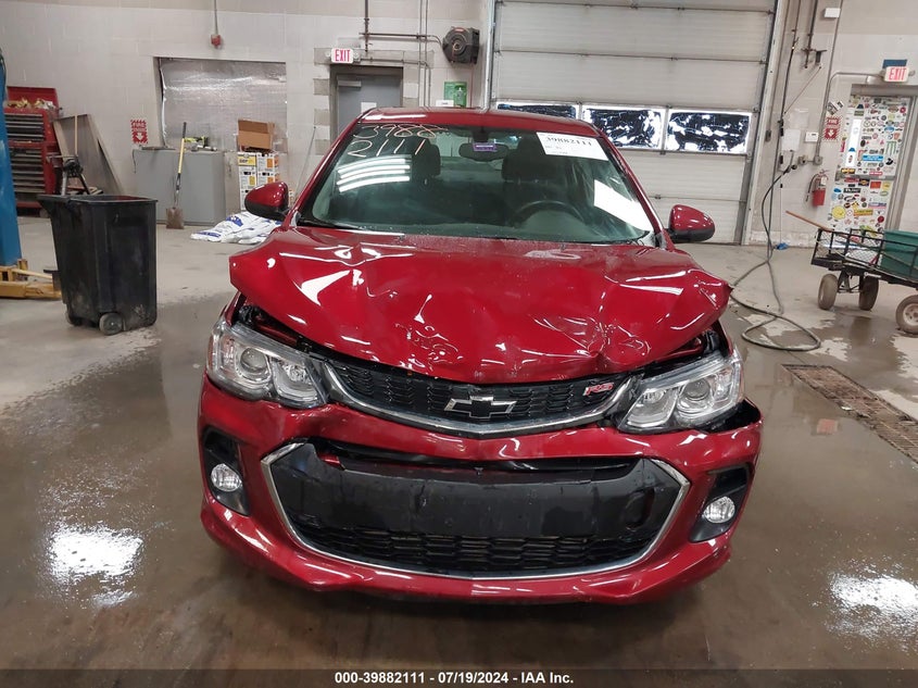 2019 CHEVROLET SONIC LT AUTO - 1G1JD5SB4K4131392