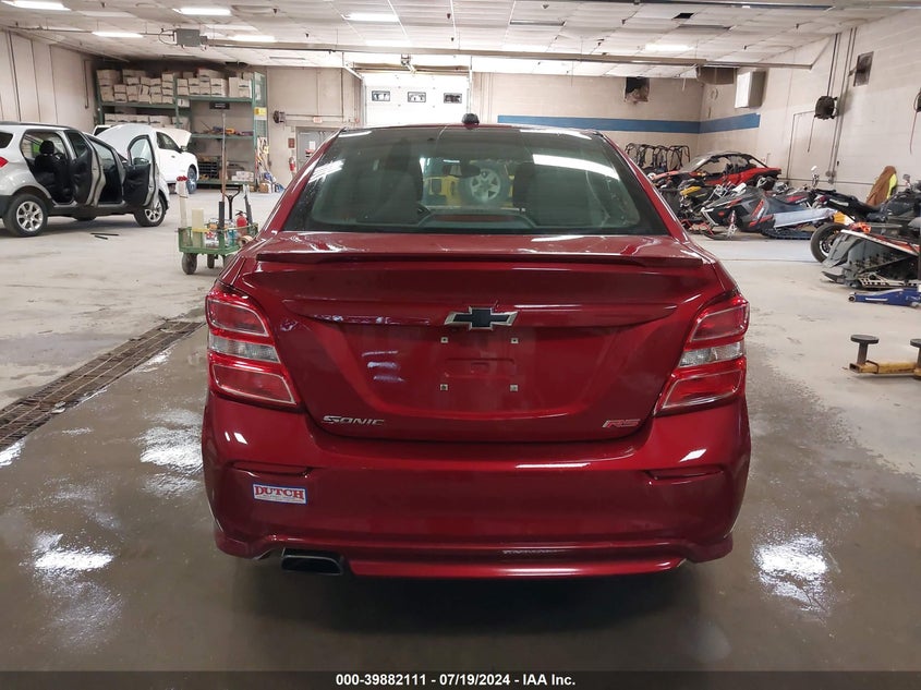 2019 CHEVROLET SONIC LT AUTO - 1G1JD5SB4K4131392
