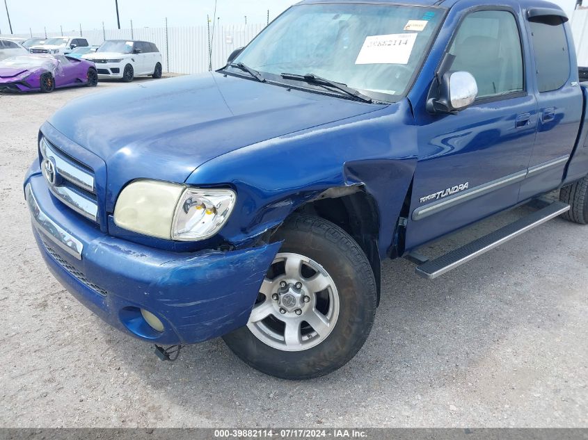 2006 Toyota Tundra Access Cab Sr5 VIN: 5TBRU34136S478234 Lot: 39882114