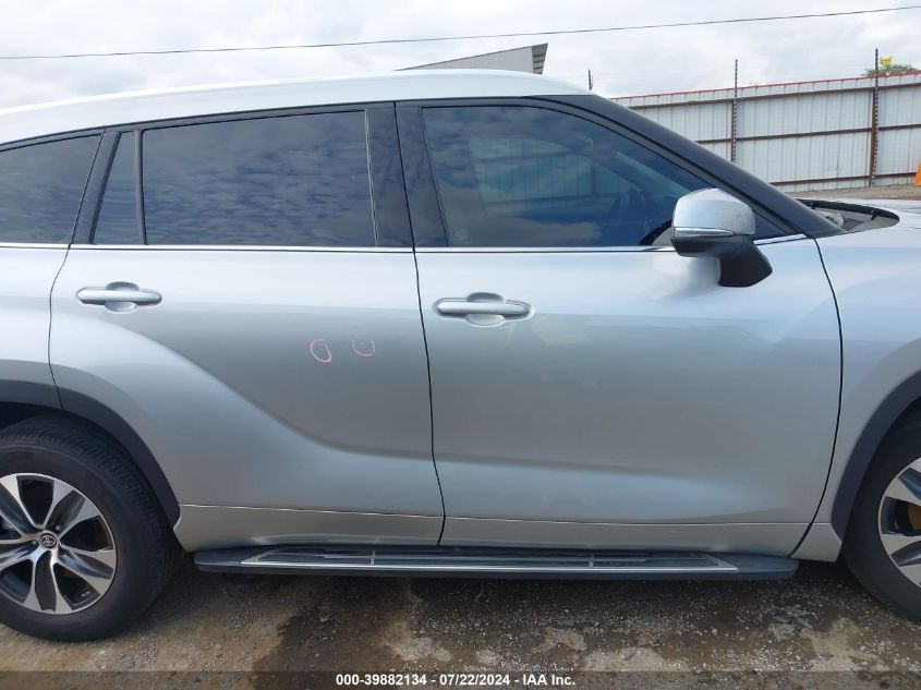 2021 Toyota Highlander Xle VIN: 5TDGZRAHXMS034740 Lot: 39882134