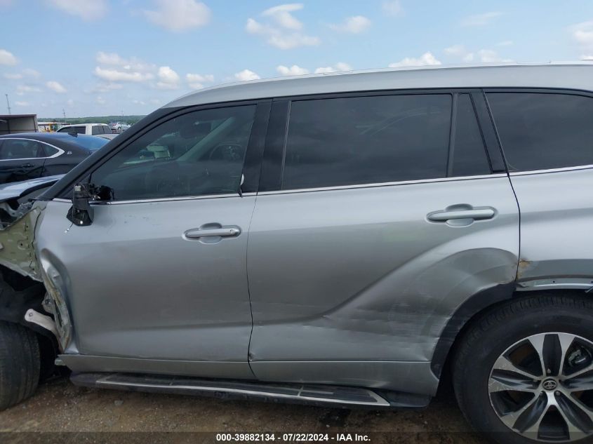 2021 Toyota Highlander Xle VIN: 5TDGZRAHXMS034740 Lot: 39882134