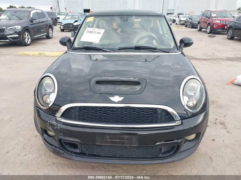 2013 Mini Hardtop Cooper S VIN: WMWSV3C55DT390503 Lot: 39882140