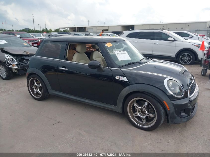 2013 Mini Hardtop Cooper S VIN: WMWSV3C55DT390503 Lot: 39882140