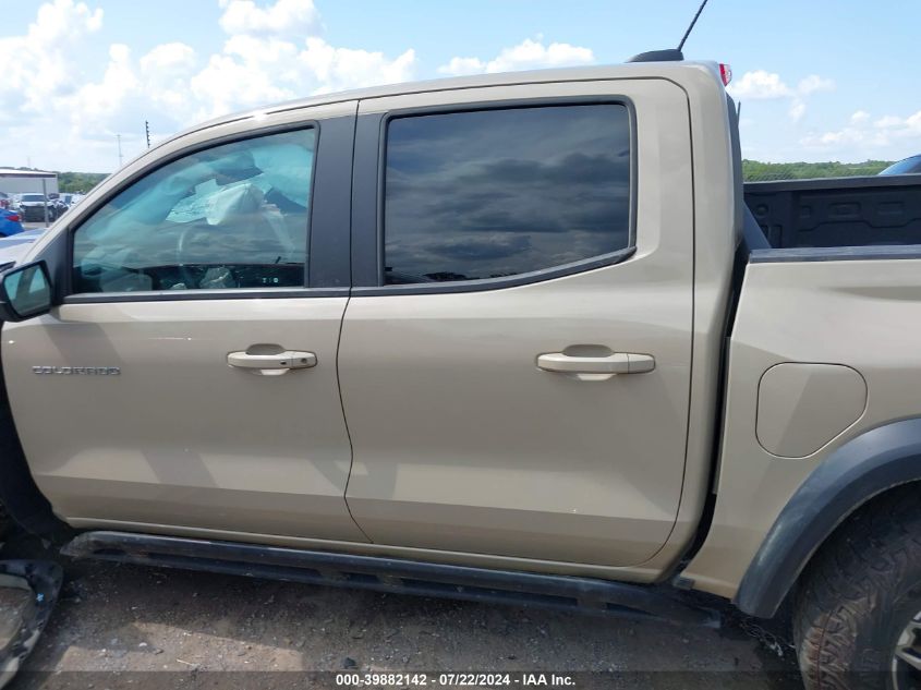 2023 Chevrolet Colorado 4Wd Short Box Zr2 VIN: 1GCPTFEK4P1217428 Lot: 39882142