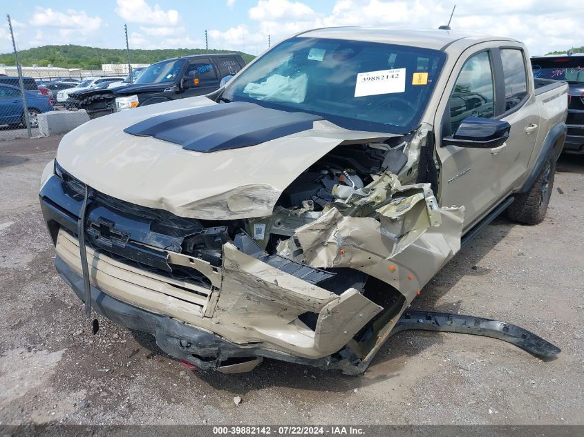 2023 Chevrolet Colorado 4Wd Short Box Zr2 VIN: 1GCPTFEK4P1217428 Lot: 39882142