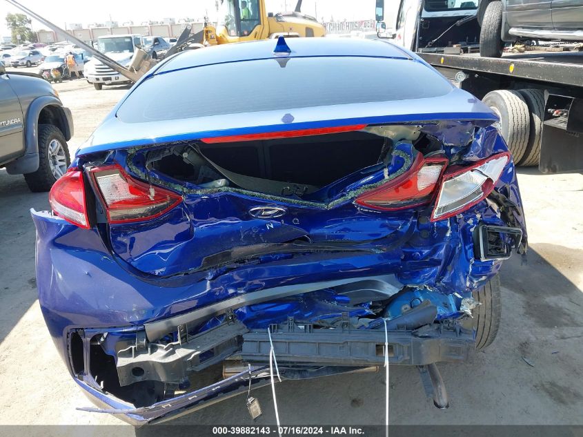 2020 Hyundai Ioniq Hybrid Blue VIN: KMHC65LC1LU242741 Lot: 39882143