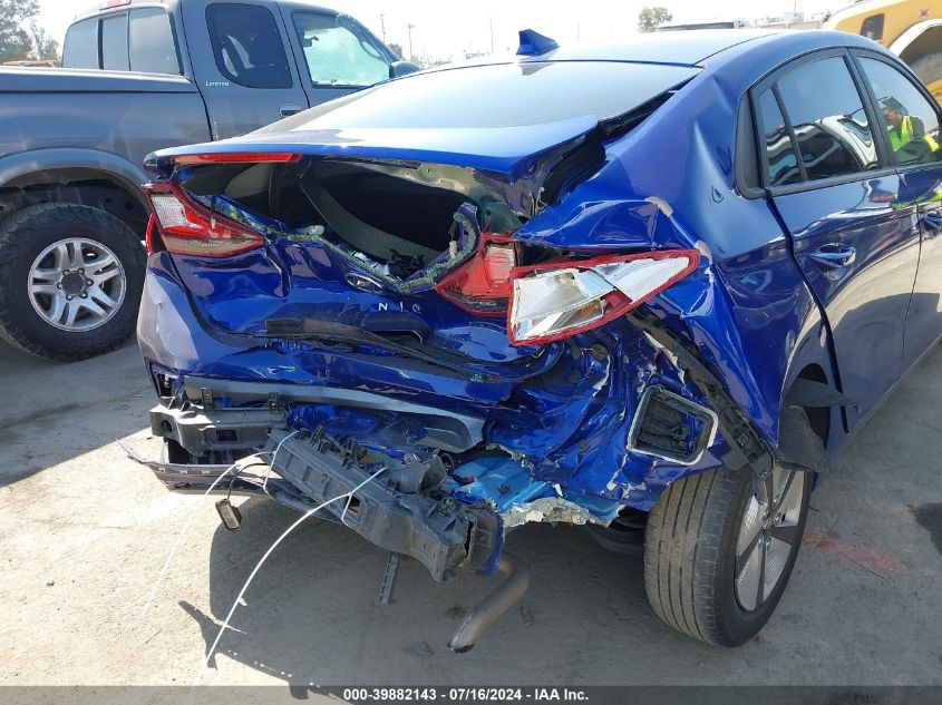 2020 Hyundai Ioniq Hybrid Blue VIN: KMHC65LC1LU242741 Lot: 39882143