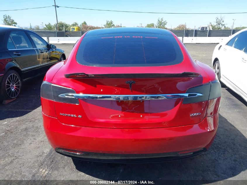 2017 Tesla Model S 100D/60D/75D/90D/P100D VIN: 5YJSA1E25HF234072 Lot: 39882144