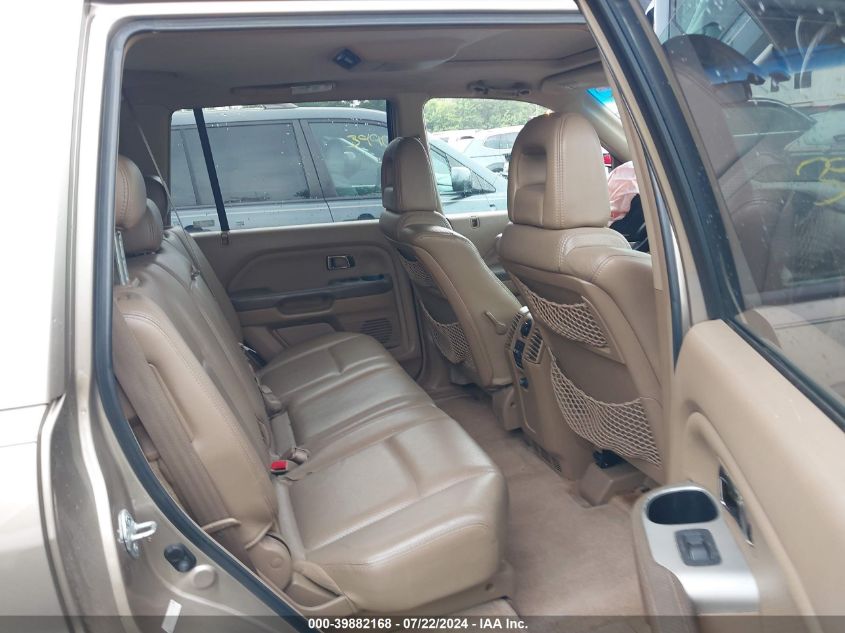 2005 Honda Pilot Ex-L VIN: 5FNYF18615B018998 Lot: 39882168