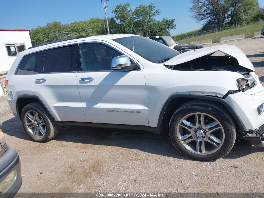 2016 Jeep Grand Cherokee Limited VIN: 1C4RJFBG4GC410827 Lot: 39882205