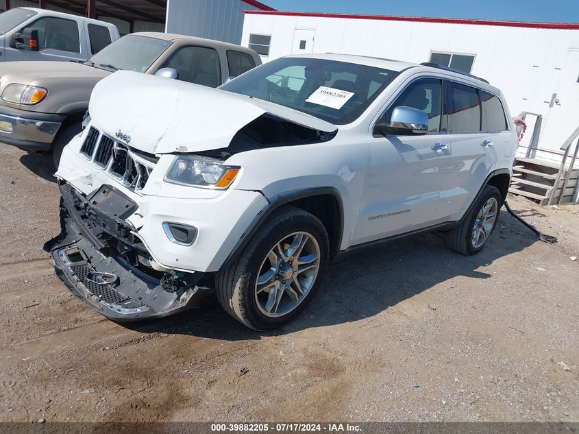 2016 JEEP GRAND CHEROKEE VIN: 1C4RJFBG4GC410827
