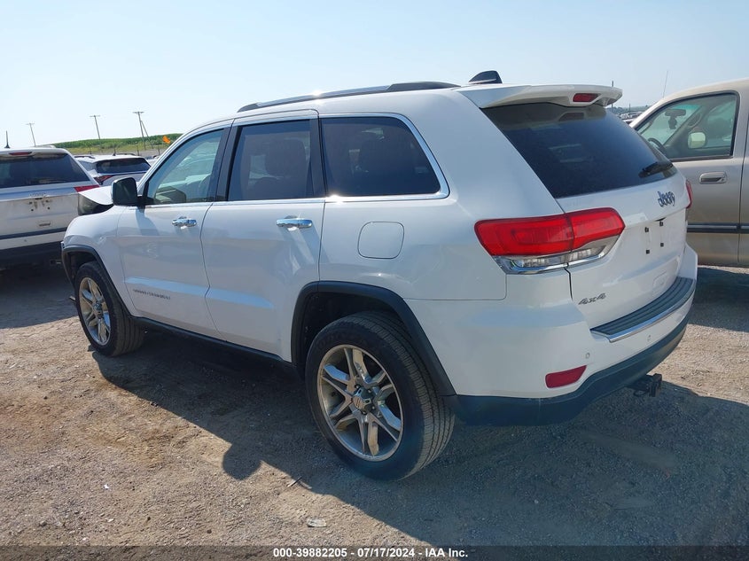 2016 JEEP GRAND CHEROKEE VIN: 1C4RJFBG4GC410827