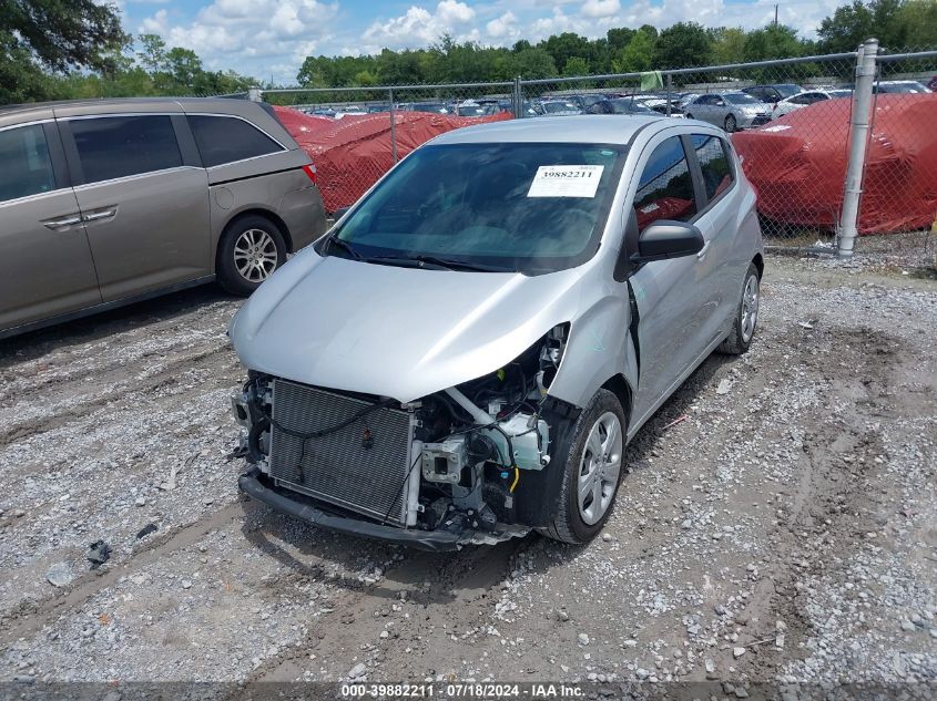 2022 Chevrolet Spark Ls VIN: KL8CB6SA3NC021052 Lot: 39882211