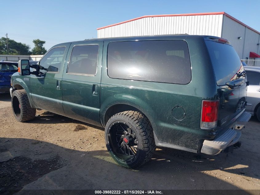 2002 Ford Excursion Limited/Limited Ultimate VIN: 1FMNU42F52ED01545 Lot: 39882222