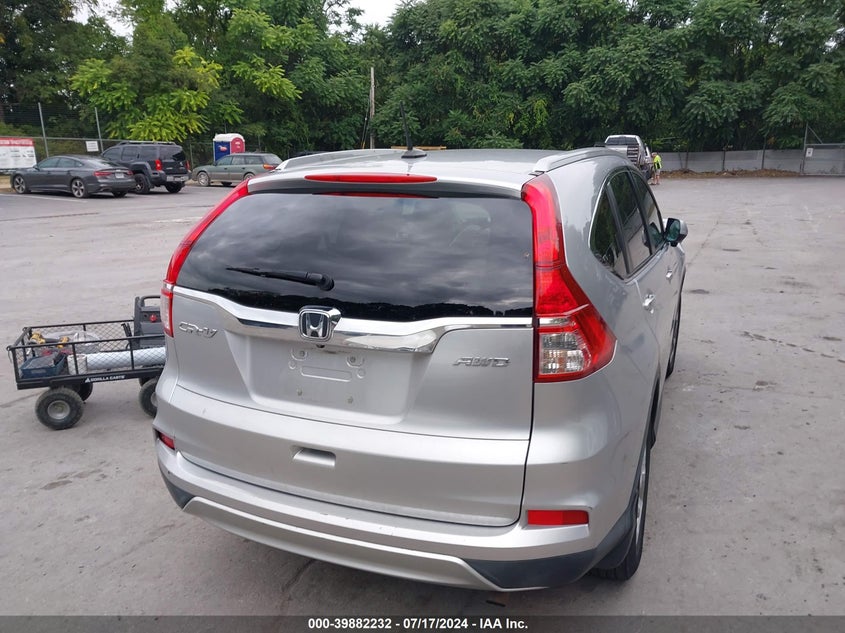 2015 Honda Cr-V Exl VIN: 2HKRM4H7XFH631922 Lot: 39882232