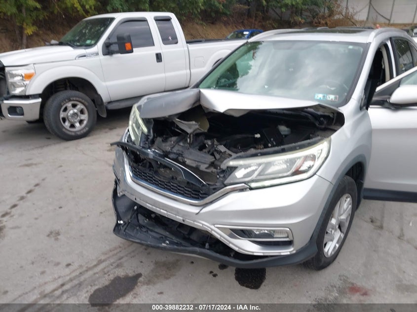 2015 Honda Cr-V Exl VIN: 2HKRM4H7XFH631922 Lot: 39882232