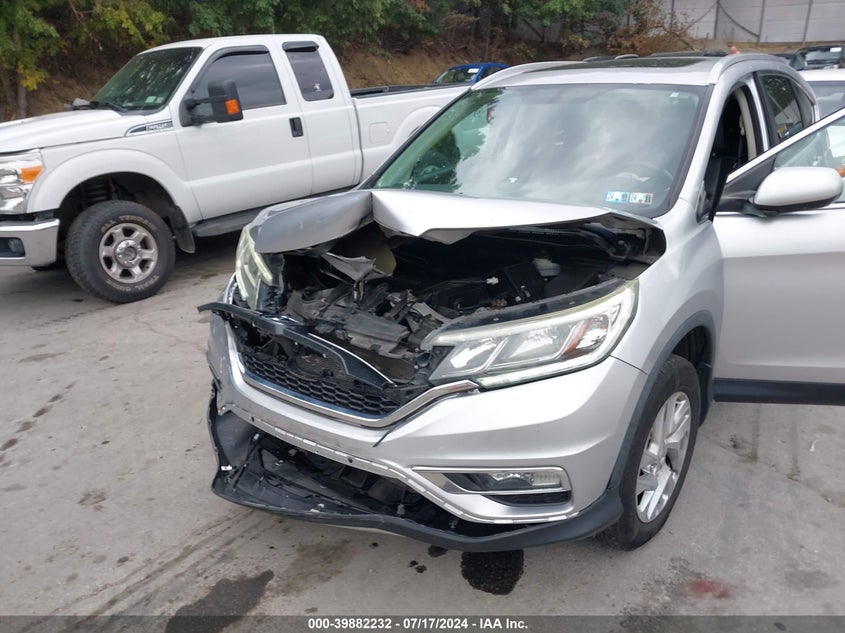 2015 Honda Cr-V Exl VIN: 2HKRM4H7XFH631922 Lot: 39882232