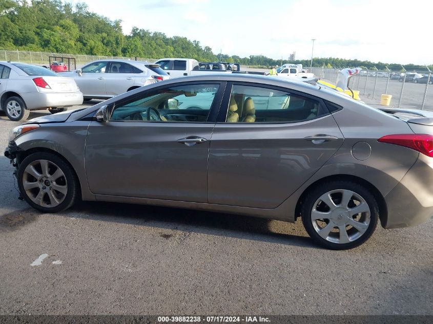 2013 Hyundai Elantra Limited VIN: 5NPDH4AEXDH213221 Lot: 39882238