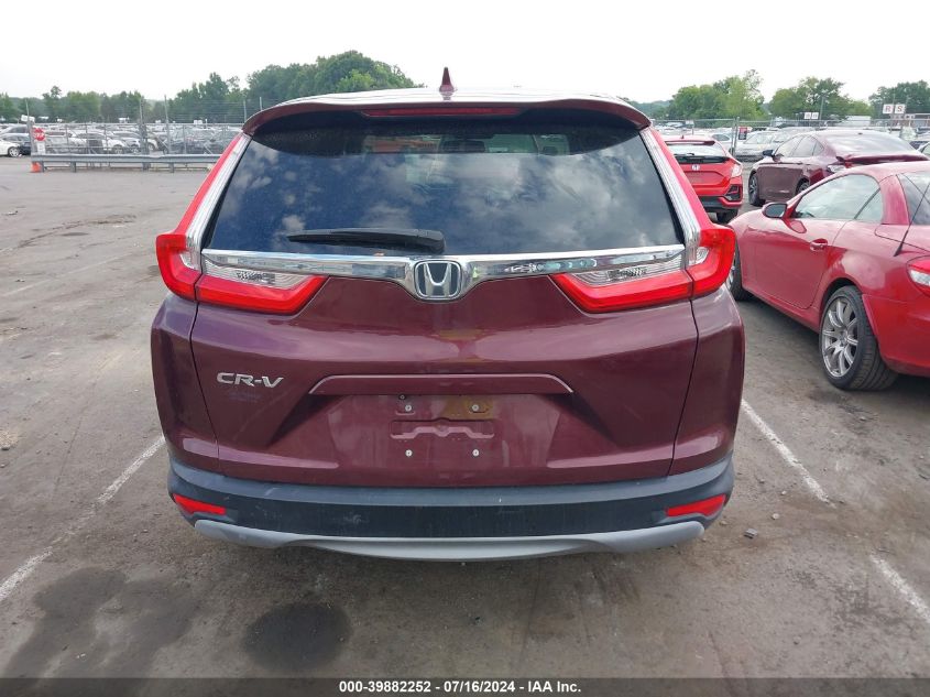 2019 Honda Cr-V Ex-L VIN: 2HKRW1H87KH504654 Lot: 39882252