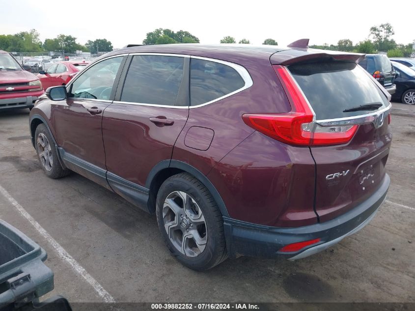 2019 HONDA CR-V EX-L - 2HKRW1H87KH504654