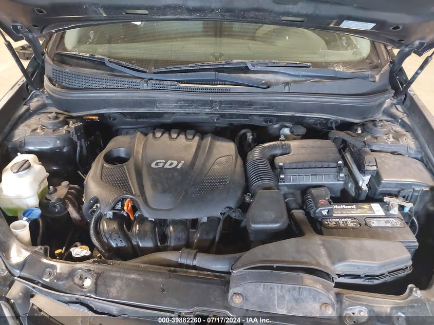 2014 Hyundai Sonata Gls VIN: 5NPEB4AC4EH861188 Lot: 39882260