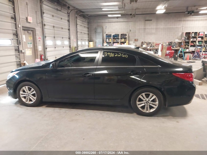 2014 Hyundai Sonata Gls VIN: 5NPEB4AC4EH861188 Lot: 39882260