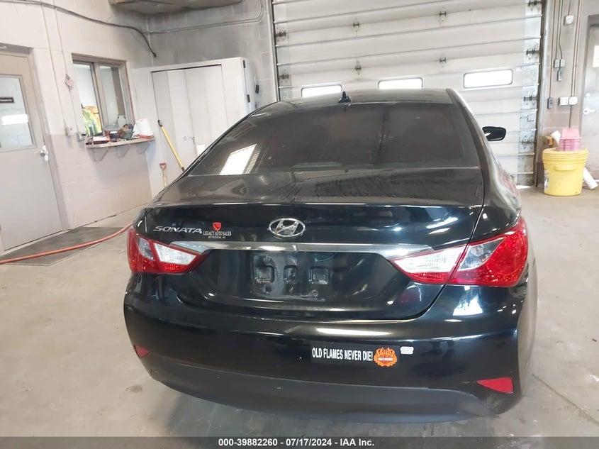 2014 Hyundai Sonata Gls VIN: 5NPEB4AC4EH861188 Lot: 39882260