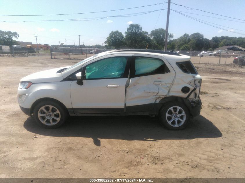 2019 Ford Ecosport Se VIN: MAJ6S3GL8KC283695 Lot: 39882262