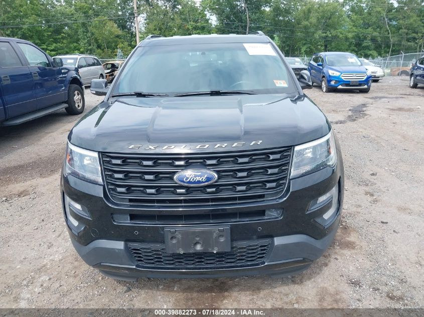 2017 Ford Explorer Sport VIN: 1FM5K8GT5HGE31849 Lot: 39882273